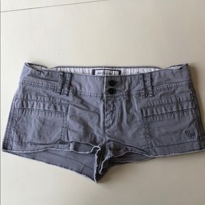 Abercrombie grey shorts